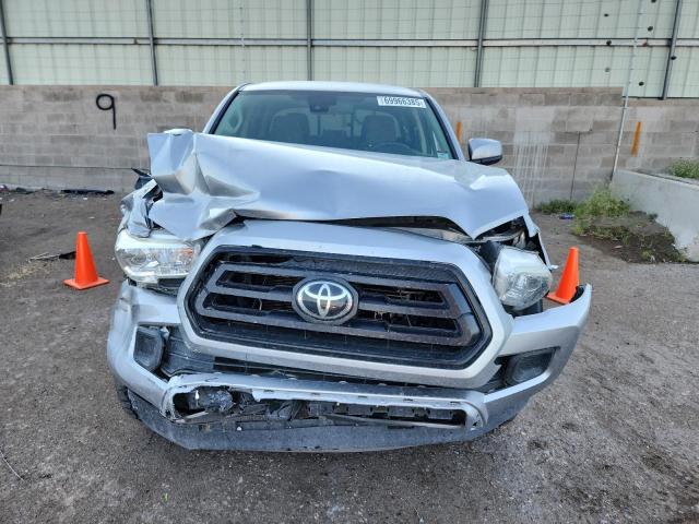 3TMCZ5ANXLM341191 - 2020 TOYOTA TACOMA DOUBLE CAB SILVER photo 5