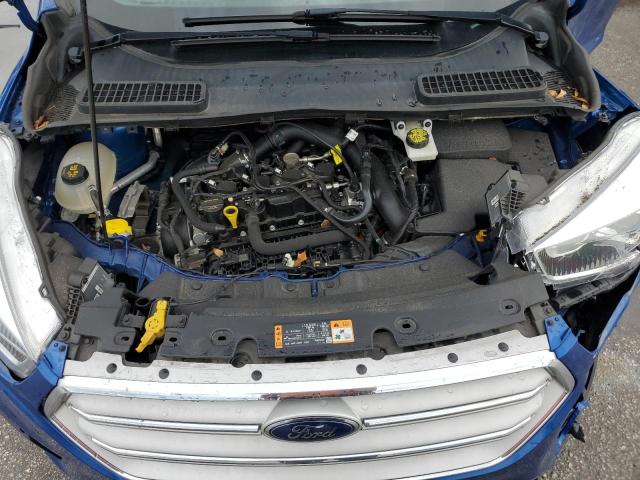 1FMCU0HD7KUA12226 - 2019 FORD ESCAPE SEL 蓝色 照片 12