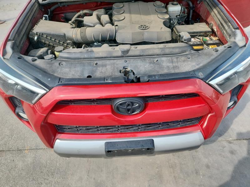 JTEBU5JR8J5558864 - 2018 TOYOTA 4RUNNER SR5/SR5 PREMIUM Rojo foto 12