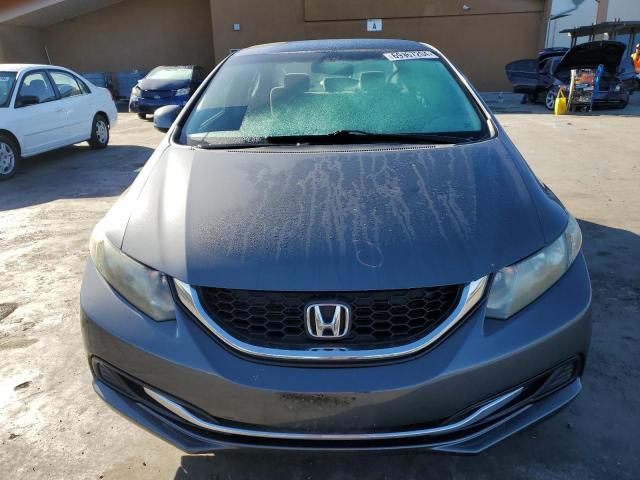 19XFB2F53DE234343 - 2013 HONDA CIVIC LX GRAY photo 5