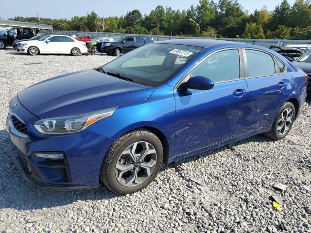 3KPF24AD3KE120916 - 2019 KIA FORTE FE BLUE photo 1