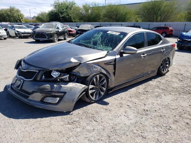 5XXGR4A77FG501949 - 2015 KIA OPTIMA SX SILVER photo 1