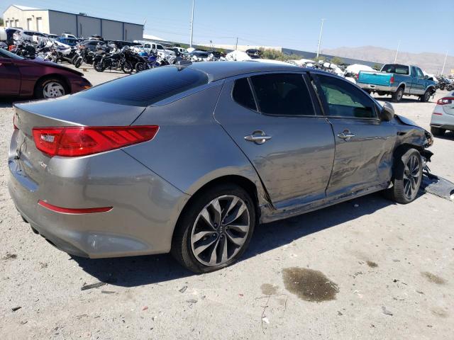 5XXGR4A77FG501949 - 2015 KIA OPTIMA SX SILVER photo 3