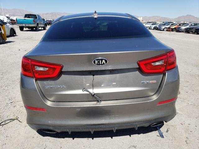 5XXGR4A77FG501949 - 2015 KIA OPTIMA SX SILVER photo 6