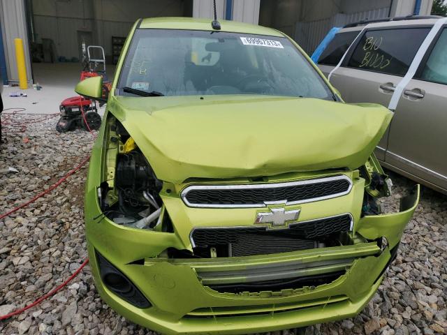 KL8CD6S92DC551074 - 2013 CHEVROLET SPARK 1LT GREEN photo 5