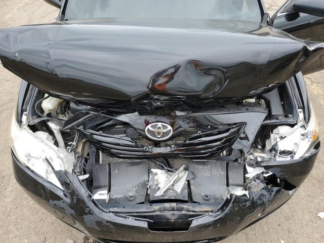 4T4BE46K97R009679 - 2007 TOYOTA CAMRY CE BLACK photo 11