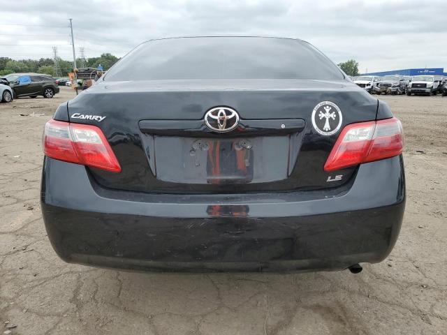 4T4BE46K97R009679 - 2007 TOYOTA CAMRY CE BLACK photo 6