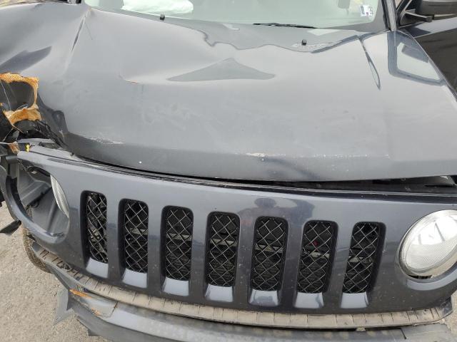 1C4NJRBBXFD354437 - 2015 JEEP PATRIOT SPORT BLACK photo 12