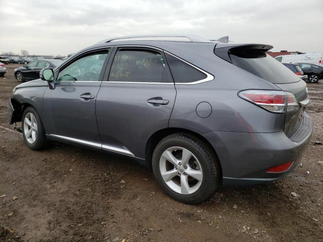 2T2BK1BA7FC278550 - 2015 LEXUS RX 350 BASE CHARCOAL photo 2