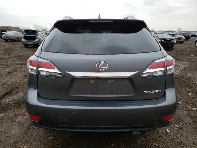 2T2BK1BA7FC278550 - 2015 LEXUS RX 350 BASE CHARCOAL photo 6