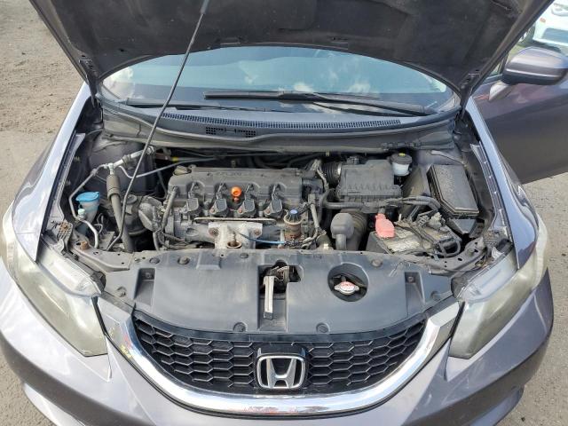 19XFB2F80FE234085 - 2015 HONDA CIVIC EX GRAY photo 11