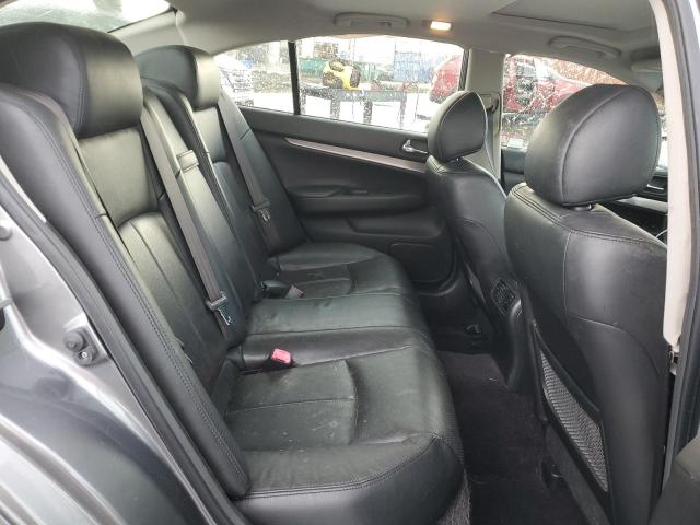 JN1CV6AP2DM722195 - 2013 INFINITI G37 BASE GRAY photo 10