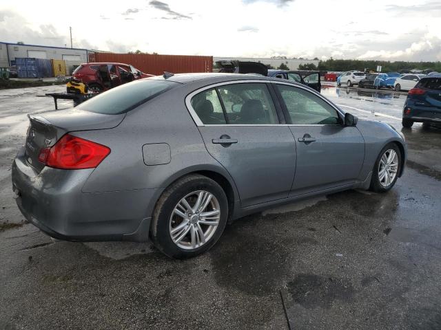 JN1CV6AP2DM722195 - 2013 INFINITI G37 BASE GRAY photo 3