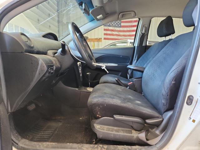 JTDBT923971041498 - 2007 TOYOTA YARIS WHITE photo 7