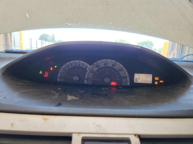 JTDBT923971041498 - 2007 TOYOTA YARIS WHITE photo 9