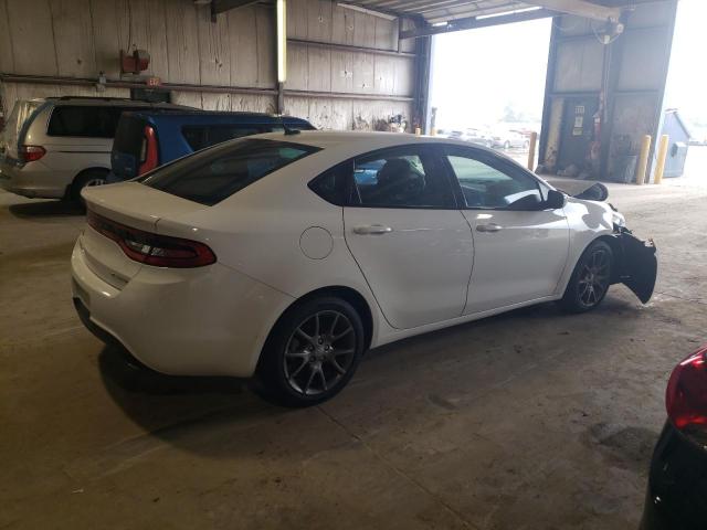 1C3CDFBA3DD331555 - 2013 DODGE DART SXT WHITE photo 3