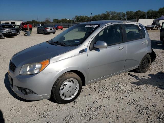 KL1TD6DEXBB142896 - 2011 CHEVROLET AVEO LS SILVER photo 1