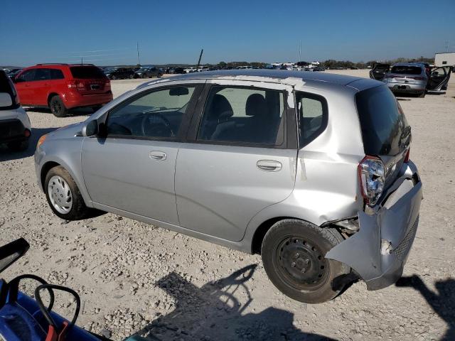 KL1TD6DEXBB142896 - 2011 CHEVROLET AVEO LS SILVER photo 2