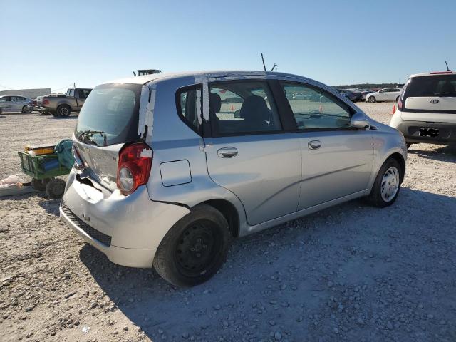 KL1TD6DEXBB142896 - 2011 CHEVROLET AVEO LS SILVER photo 3