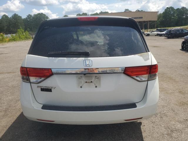 5FNRL5H61GB007829 - 2016 HONDA ODYSSEY EXL WHITE photo 6