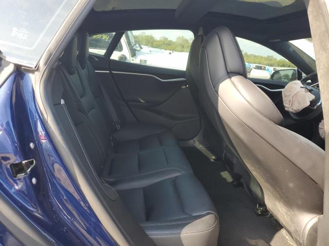 5YJSA1E22HF218878 - 2017 TESLA MODEL S 蓝色 照片 10