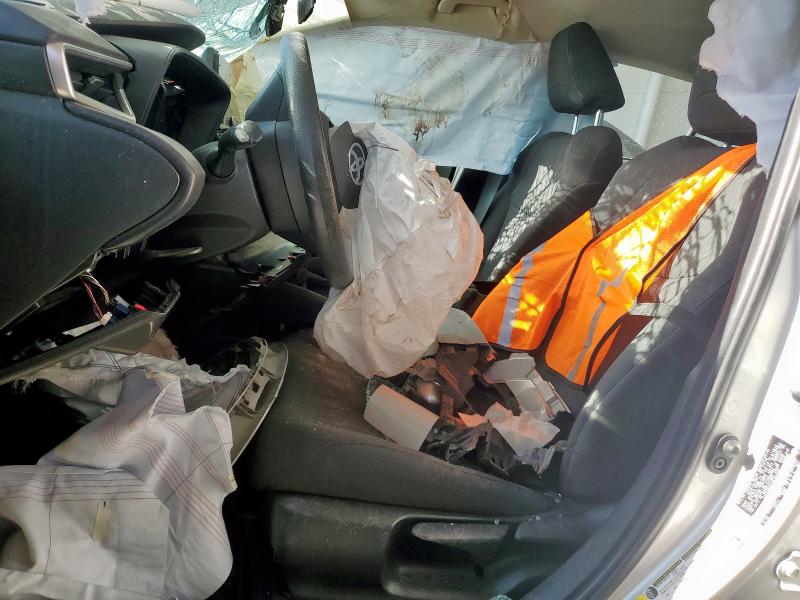 5YFEPMAE4MP194630 - 2021 TOYOTA COROLLA LE SILVER photo 7