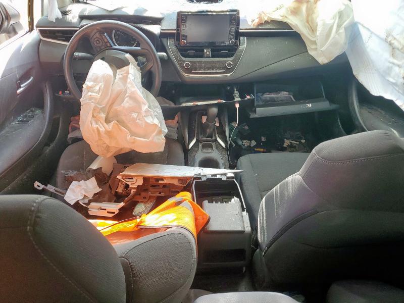 5YFEPMAE4MP194630 - 2021 TOYOTA COROLLA LE SILVER photo 8