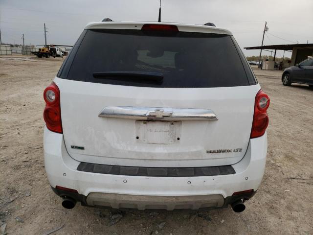 2GNFLFE55C6191085 - 2012 CHEVROLET EQUINOX LTZ WHITE photo 6