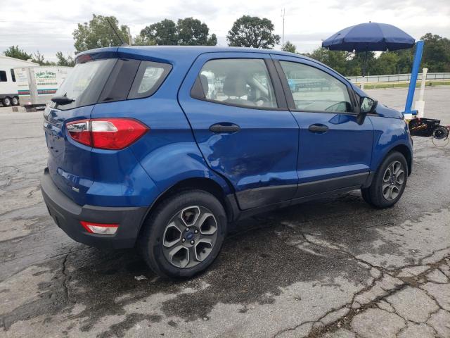 MAJ3S2FE2KC271994 - 2019 FORD ECOSPORT S أزرق صورة 3