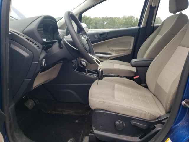 MAJ3S2FE2KC271994 - 2019 FORD ECOSPORT S أزرق صورة 7