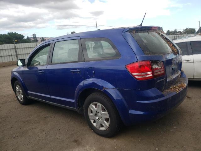 3C4PDCAB3CT262333 - 2012 DODGE JOURNEY SE BLUE photo 2