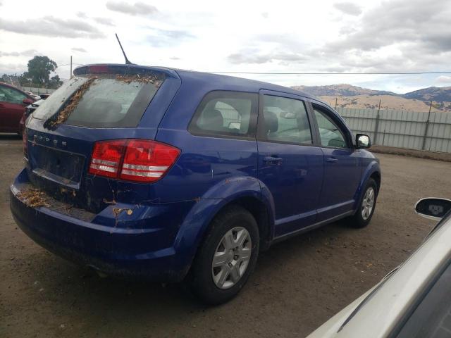 3C4PDCAB3CT262333 - 2012 DODGE JOURNEY SE BLUE photo 3