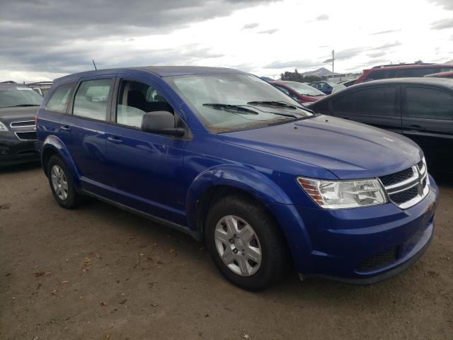 3C4PDCAB3CT262333 - 2012 DODGE JOURNEY SE BLUE photo 4