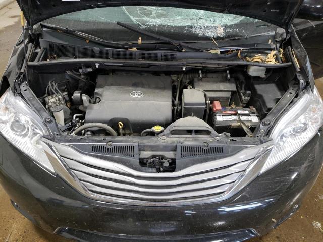 5TDDK3DC7ES073064 - 2014 TOYOTA SIENNA XLE BLACK photo 12