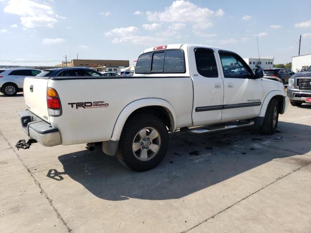 5TBRT34123S364224 - 2003 TOYOTA TUNDRA ACCESS CAB SR5 WHITE photo 3