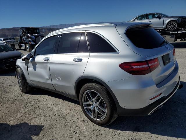 WDC0G4KB1GF061182 - 2016 MERCEDES-BENZ GLC 300 4MATIC SILVER photo 2