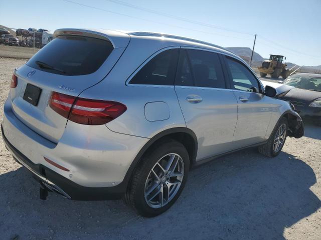 WDC0G4KB1GF061182 - 2016 MERCEDES-BENZ GLC 300 4MATIC SILVER photo 3