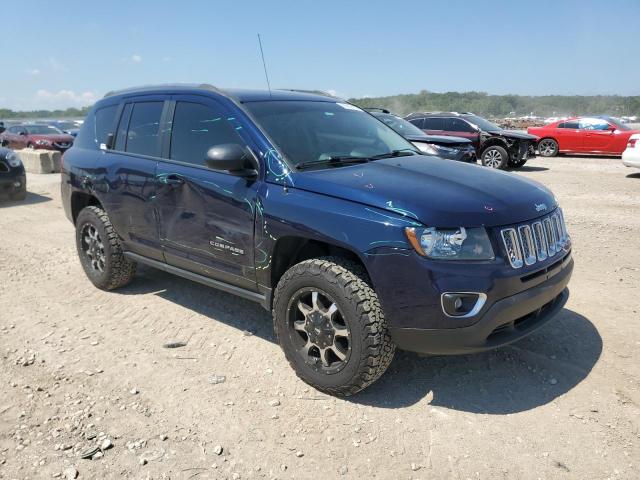 1C4NJDEB2HD128362 - 2017 JEEP COMPASS LATITUDE BLUE photo 4
