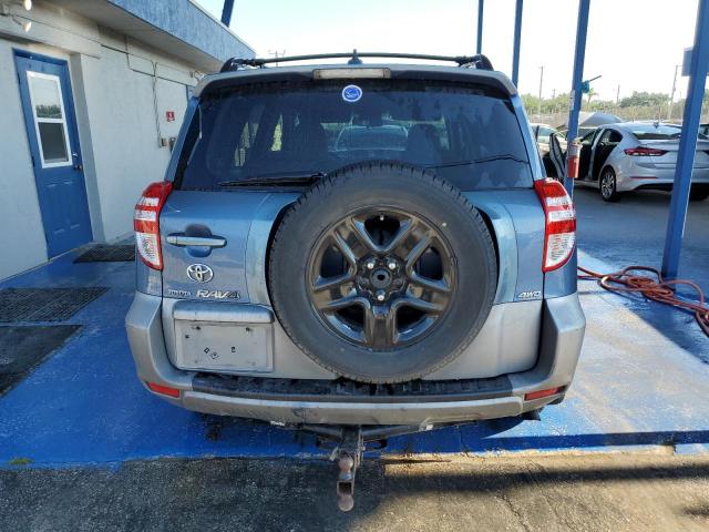JTMBF4DV2AD037324 - 2010 TOYOTA RAV4 BLUE photo 6
