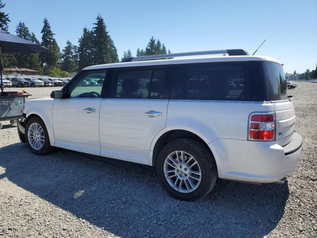 2FMHK6C88HBA09522 - 2017 FORD FLEX SEL WHITE photo 2
