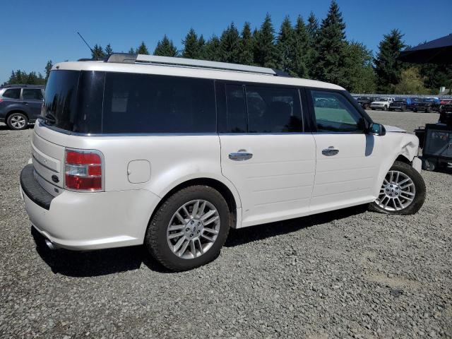 2FMHK6C88HBA09522 - 2017 FORD FLEX SEL WHITE photo 3