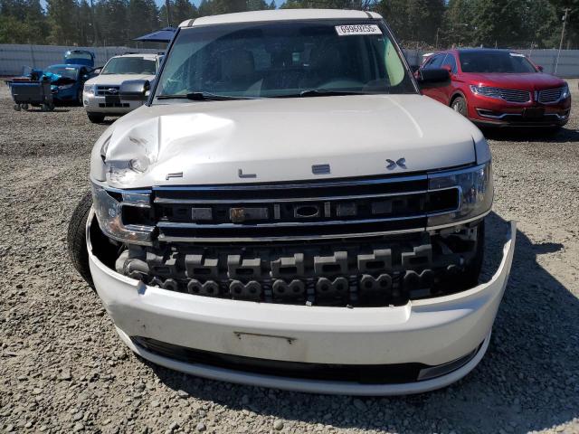 2FMHK6C88HBA09522 - 2017 FORD FLEX SEL WHITE photo 5