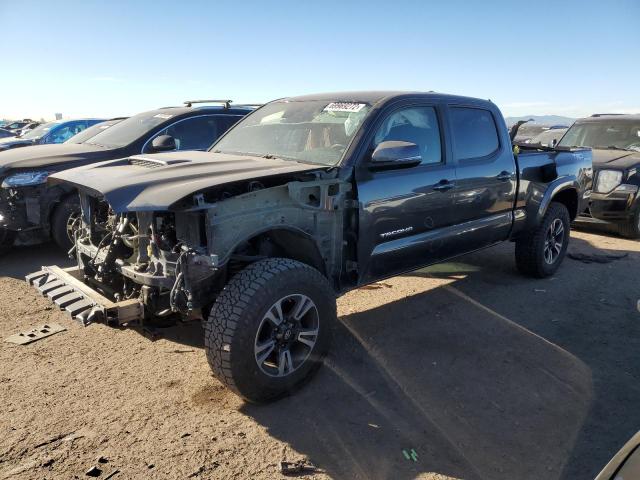 3TMDZ5BN9JM052531 - 2018 TOYOTA TACOMA DOUBLE CAB GRAY photo 1