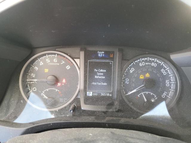 3TMDZ5BN9JM052531 - 2018 TOYOTA TACOMA DOUBLE CAB 灰色 照片 9