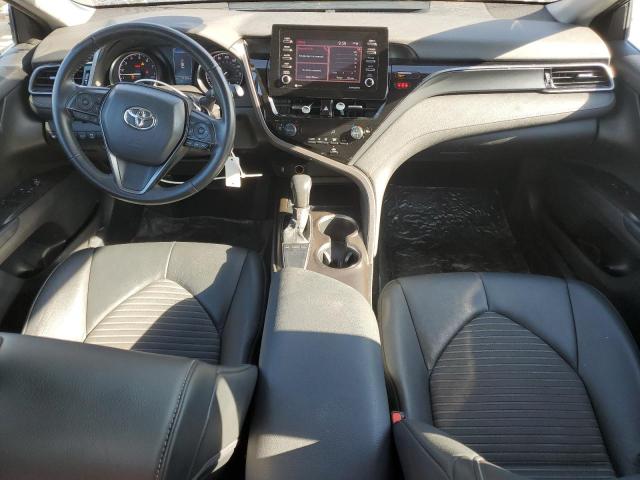 4T1G11AK1NU709081 - 2022 TOYOTA CAMRY SE BLACK photo 8