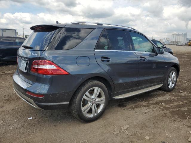 4JGDA5HB5CA042191 - 2012 MERCEDES-BENZ ML 350 4MATIC GRAY photo 3