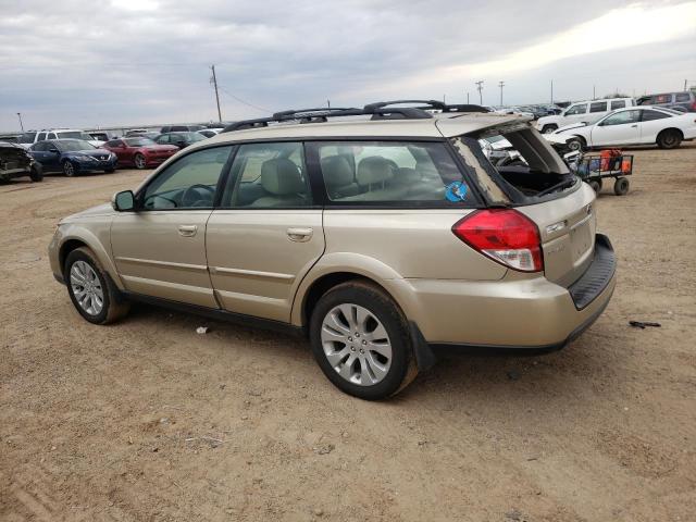 4S4BP86C684332206 - 2008 SUBARU OUTBACK 3.0R LL BEAN CREAM photo 2