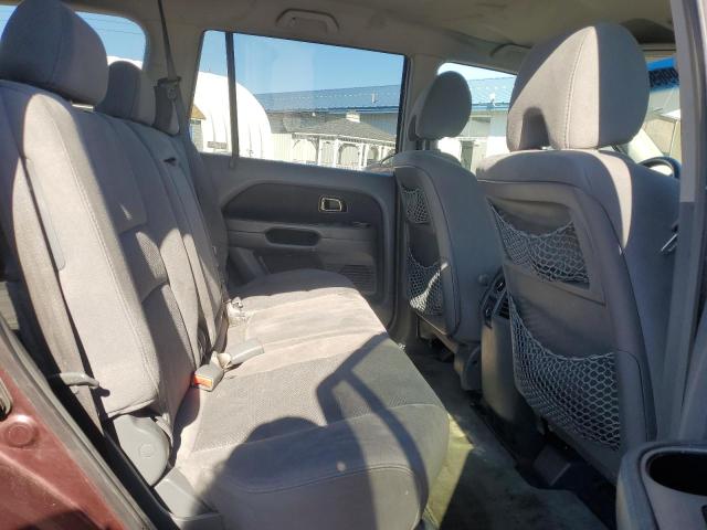 5FNYF18418B038381 - 2008 HONDA PILOT EX იასამნისფერი ფოტო 11