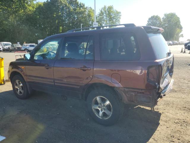 5FNYF18418B038381 - 2008 HONDA PILOT EX იასამნისფერი ფოტო 2