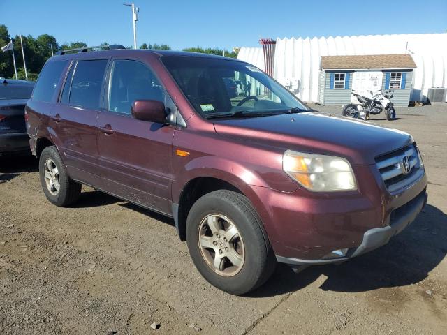 5FNYF18418B038381 - 2008 HONDA PILOT EX იასამნისფერი ფოტო 4